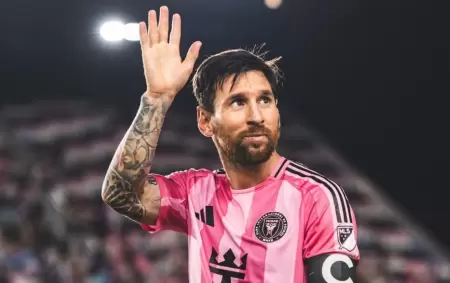 Messi con la camiseta del Inter de Miami