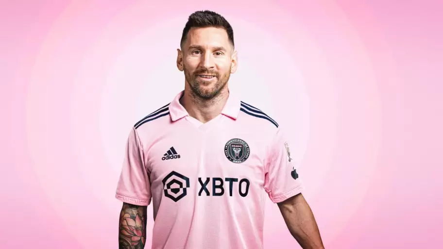 Messi con la camiseta del Inter de Miami