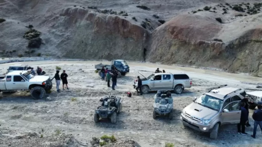 Su camioneta fue hallada en una zona inhóspita de Rocas Coloradas