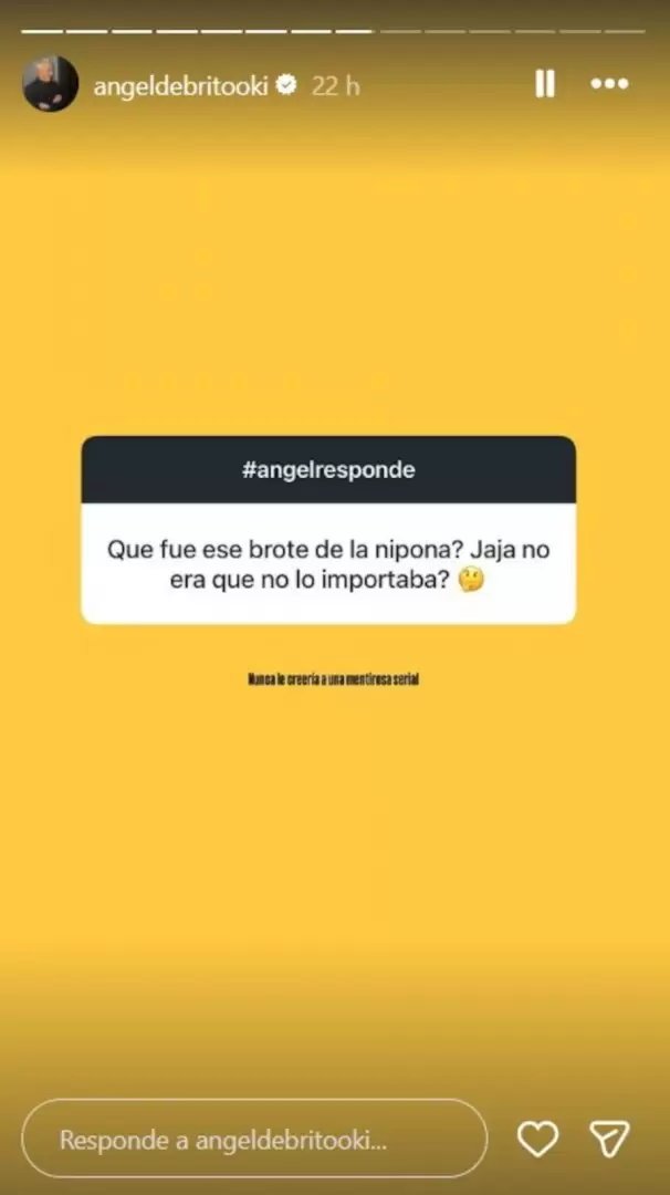 Ángel de Brito apuntó contra La China Suárez