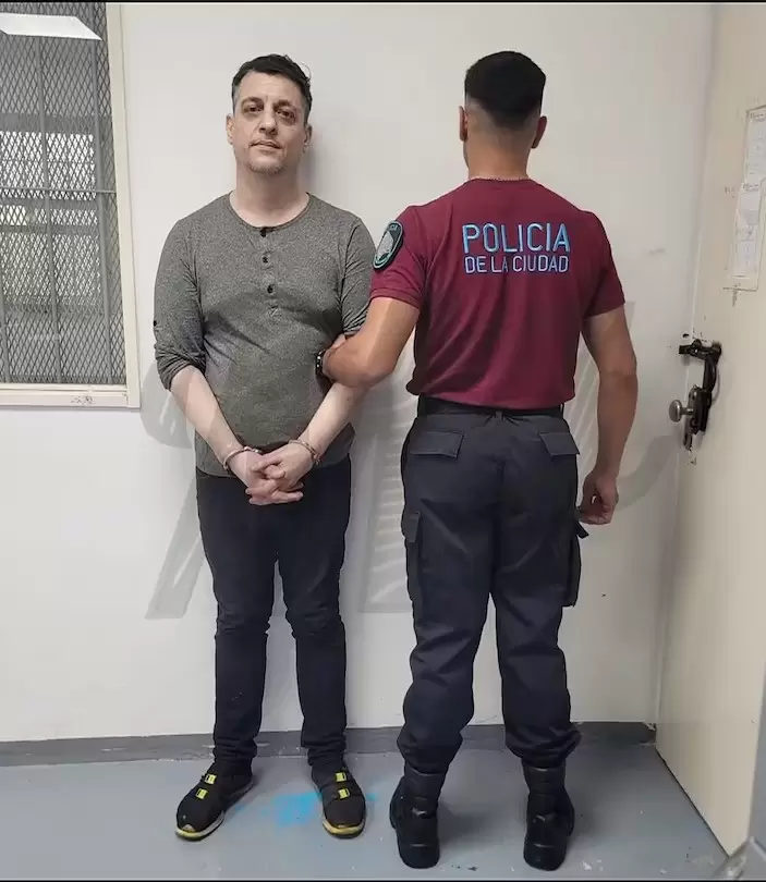 Primera imagen de Leandro García Gómez detenido