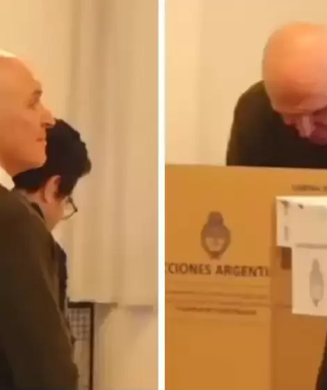 Jos Luis Espert votando