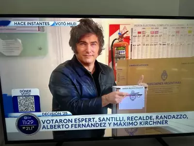 Las fotos de Milei que llamaron poderosamente la atencin