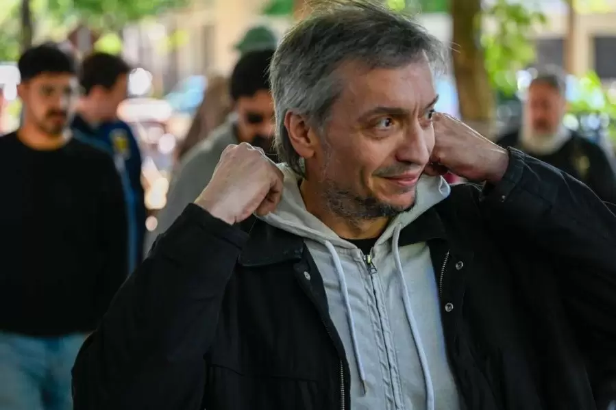 As sali de votar Mximo Kirchner que esperar los resultados en el bunker de Fuerza Patria