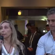 Karina Milei le pidió ayuda a un perro de la policía y salió a hablar desde el búnker: "Estamos muy contentos"