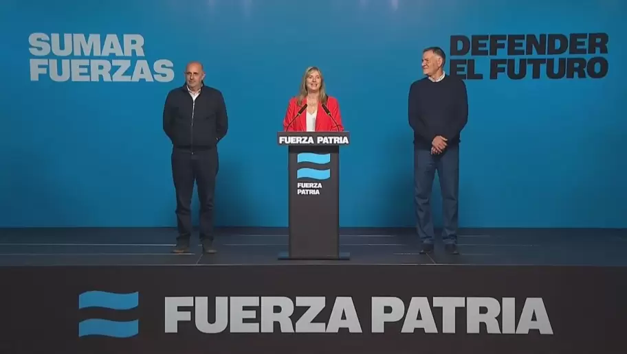 Primeras declaraciones desde el búnker de Fuerza Patria