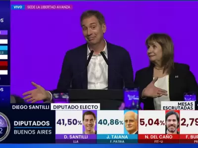 Diego Santilli venci en la provincia de Buenos Aires