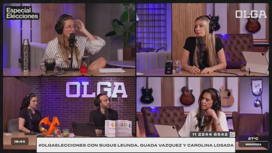 Sugus Leunda cruzó a sus colegas oficialistas Carolina Losada y Guadalupe Vázquez.