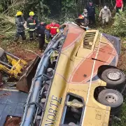 Escalofriante audio del conductor que chocó a un micro dejando un saldo de 9 muertos: "Estoy volviendo a 180"