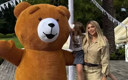 Wanda Nara junto a Isabella