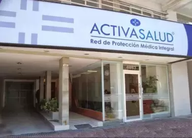 Las oficinas de la prestadora de servicios m�dicos Activa Salud.