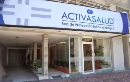 Las oficinas de la prestadora de servicios m�dicos Activa Salud.