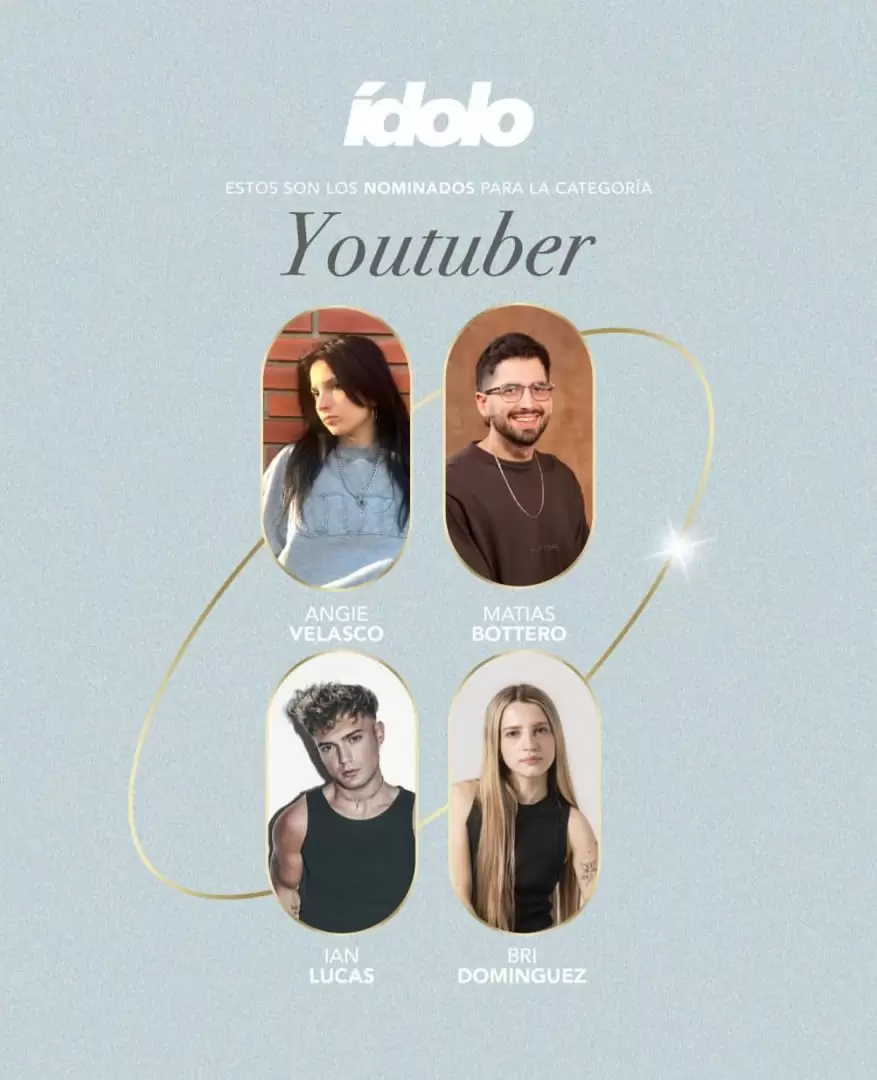 Nominados a la terna Youtuber