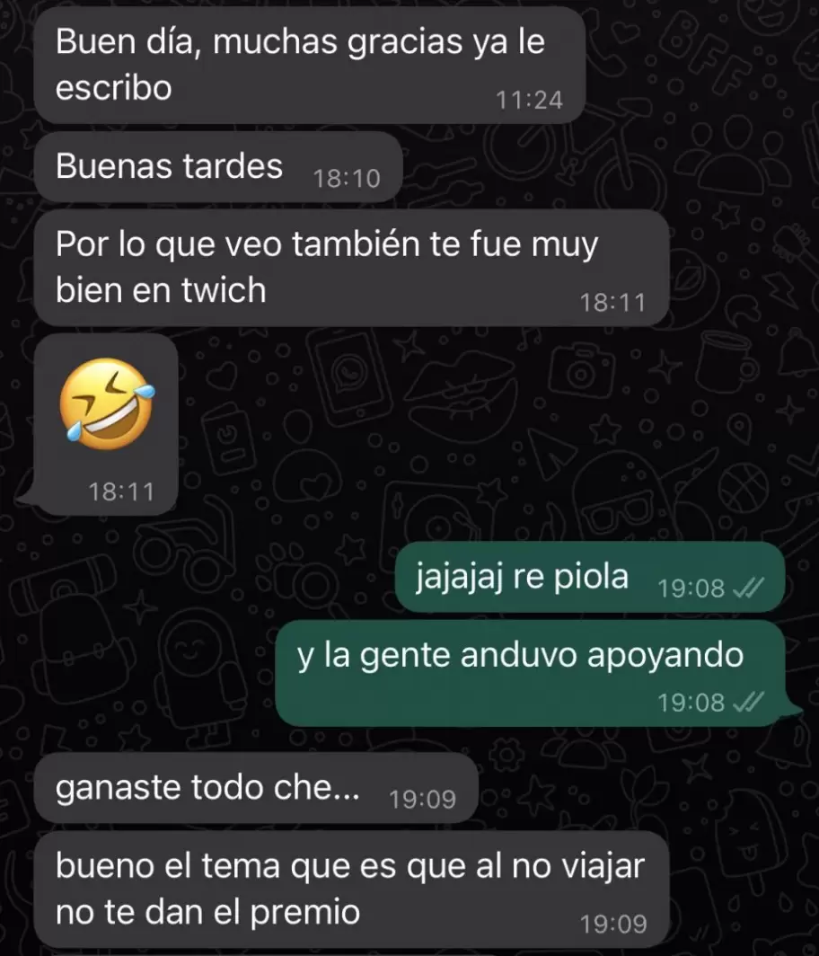 Spreen volvió a cruzarse con los Martín Fierro