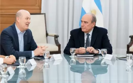 Federico Sturzenegger y Guillermo Francos