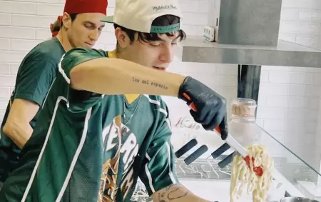 Rusherking se meti en la cocina: abri un restaurante