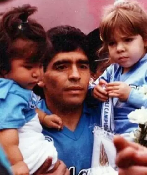 Diego, Dalma y Gianina Maradona