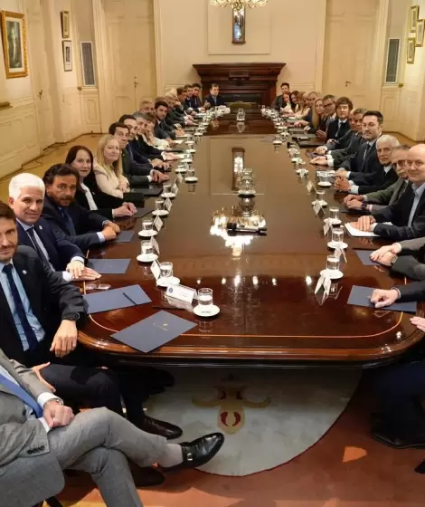 Reuni�n con 20 gobernadores y exclusiones pol�ticas en la Casa Rosada