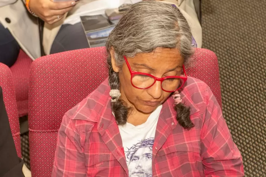 Marcela Acua, madre de Csar Sena