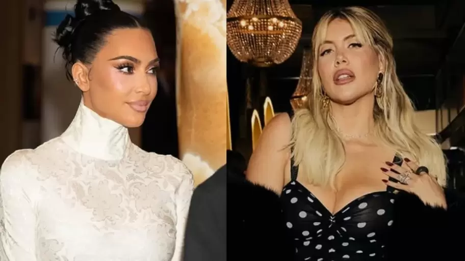 Wanda Nara le pidi un consejo a Kim Kardashian: el crossover que nadie esperaba