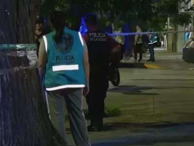 El domicilio donde se encontr el cuerpo ya sin vida de Carina Barbaresi