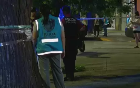 El domicilio donde se encontr el cuerpo ya sin vida de Carina Barbaresi