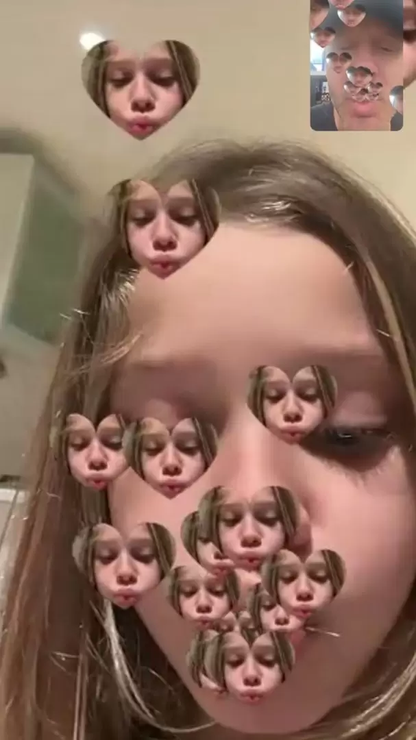 Benjamín Vicuña presumió la videollamada con su hija, Magnolia.