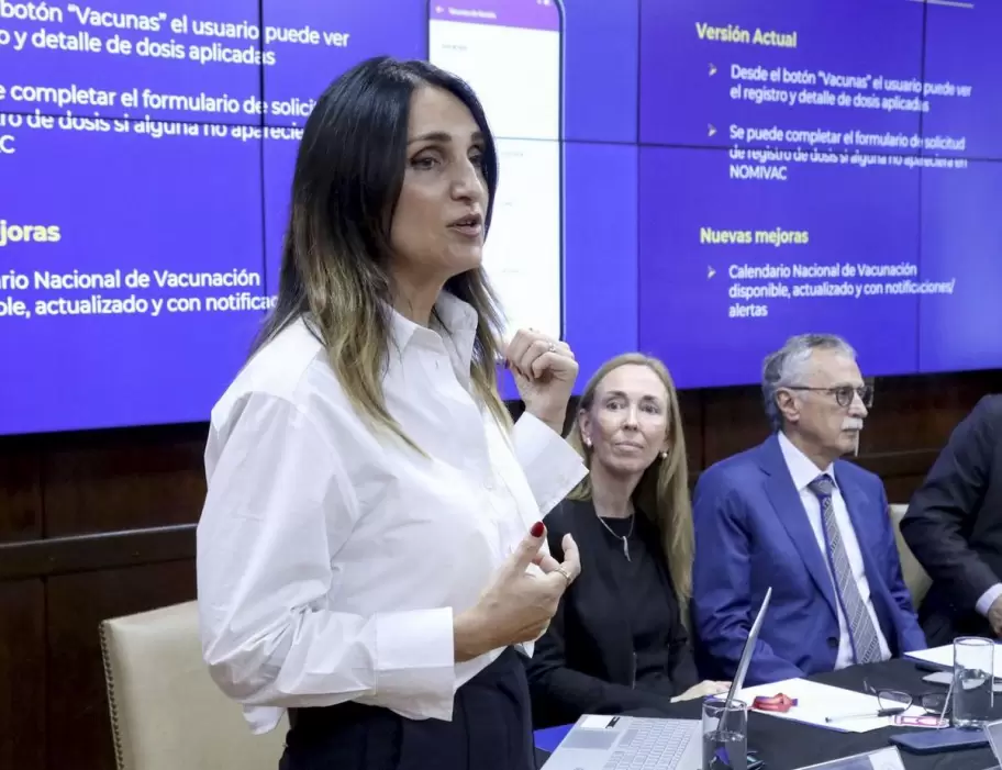 La ex viceministra de Salud, Cecilia Loccisano