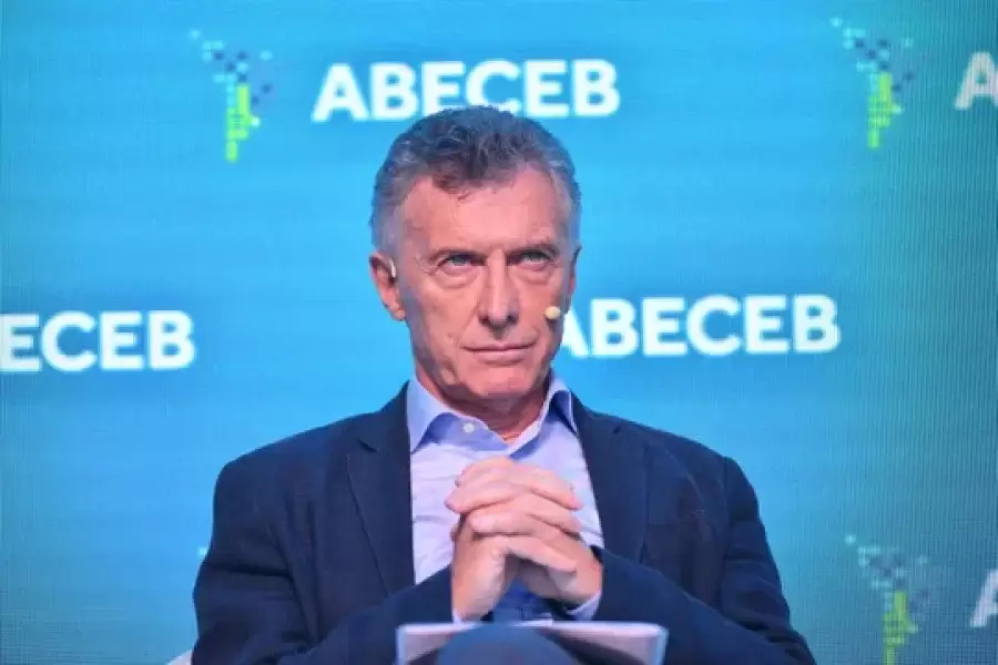 Mauricio Macri en el Foro ABECEB