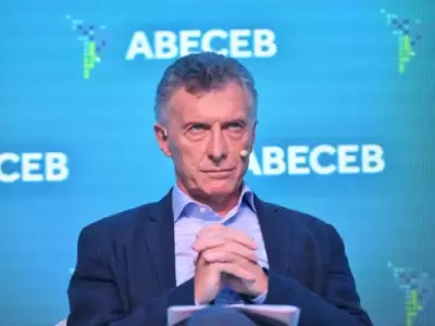 Mauricio Macri en el Foro ABECEB
