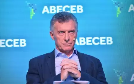 Mauricio Macri en el Foro ABECEB
