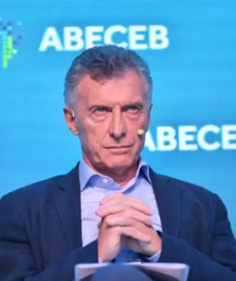 Mauricio Macri en el Foro ABECEB