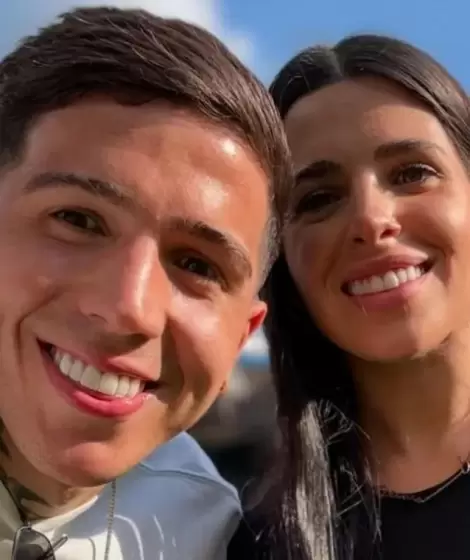 Enzo Fern�ndez y Valentina Cervantes.
