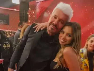 Marcelo Tinelli y Cande Lecce