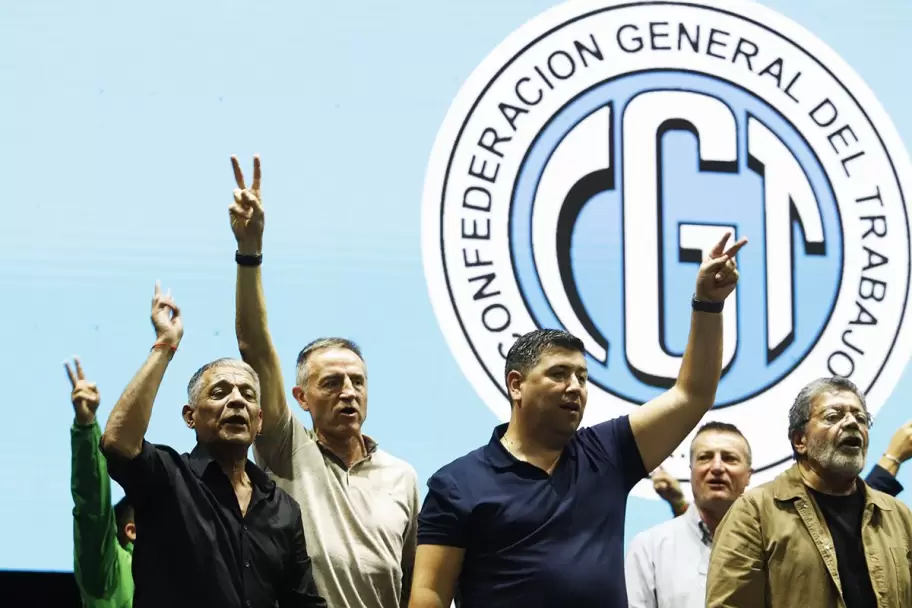 La nueva CGT desafía a Milei