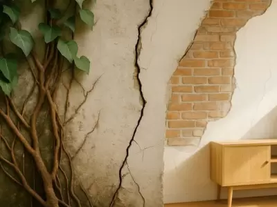 Una enredadera puede parecer inofensiva, pero si invade el muro del vecino puede generar filtraciones y daos estructurales.