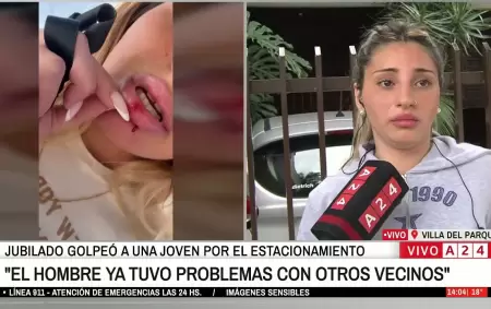 Seguridad Vial le suspendi la licencia a la joven que fue agredida por un jubilado