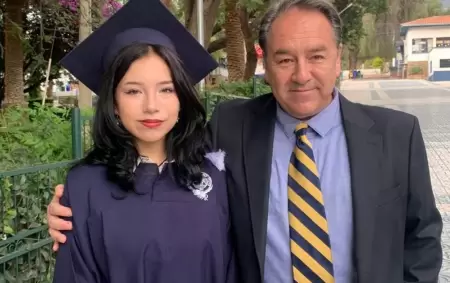 Matilda Lily y su pap Pablo Lpez