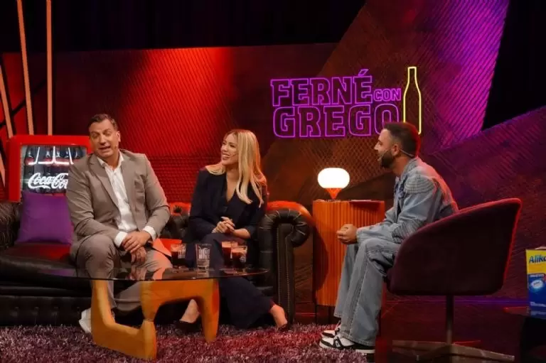 Wanda Nara y Mauro Icardi se animaron a un mano a mano en Ferné con Grego