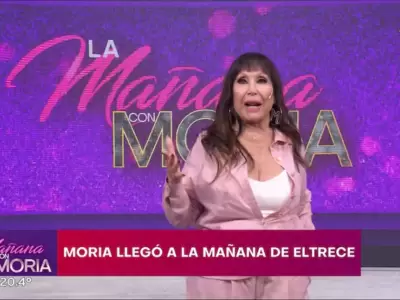 Moria Casn debut como conductora en la pantalla de El Trece.