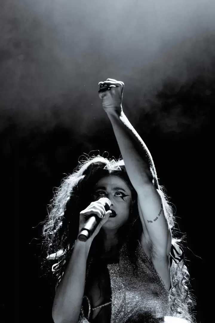 Marilina Bertoldi presentó Para quién Trabajas en el Malvinas