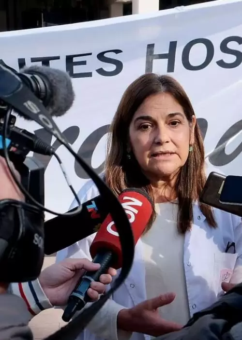Norma Lezana es una de las referentas m�s importantes en la lucha por la dignidad de los salarios en el Hospital Garrahan.