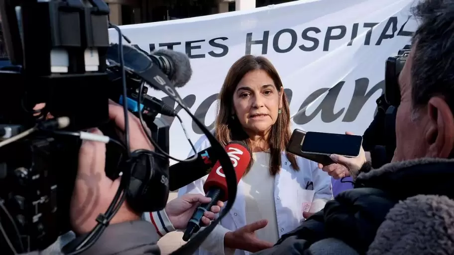 Norma Lezana es una de las referentas más importantes en la lucha por la dignidad de los salarios en el Hospital Garrahan