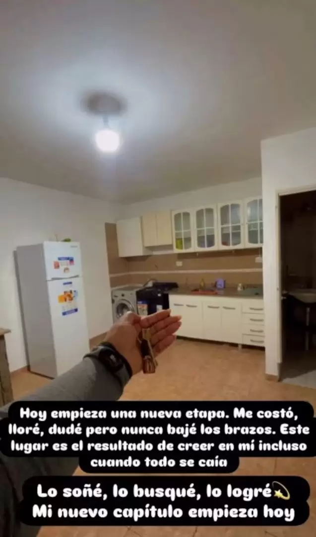 Camila mostró su nuevo departamento en las redes