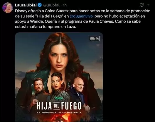 Laura Ubfal revel que el WandaGate lleg a la guerra del streaming