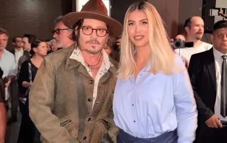 Johnny Depp y Wanda Nara