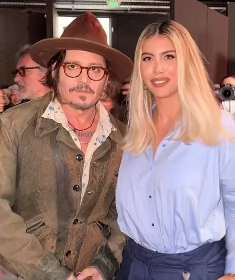 Johnny Depp y Wanda Nara