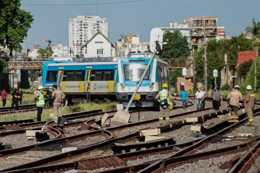 El descarrilamiento del Sarmiento