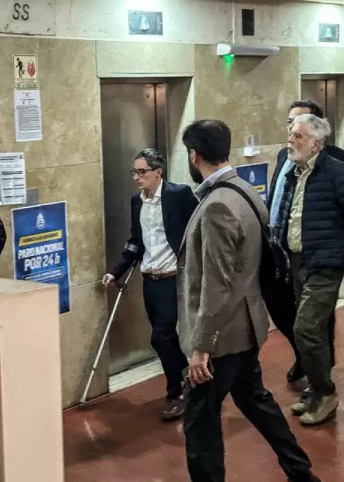 Julio De Vido se entreg en Comodoro Py