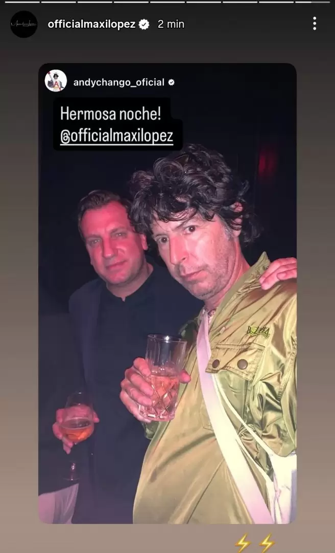 Andy Chango y Maxi López